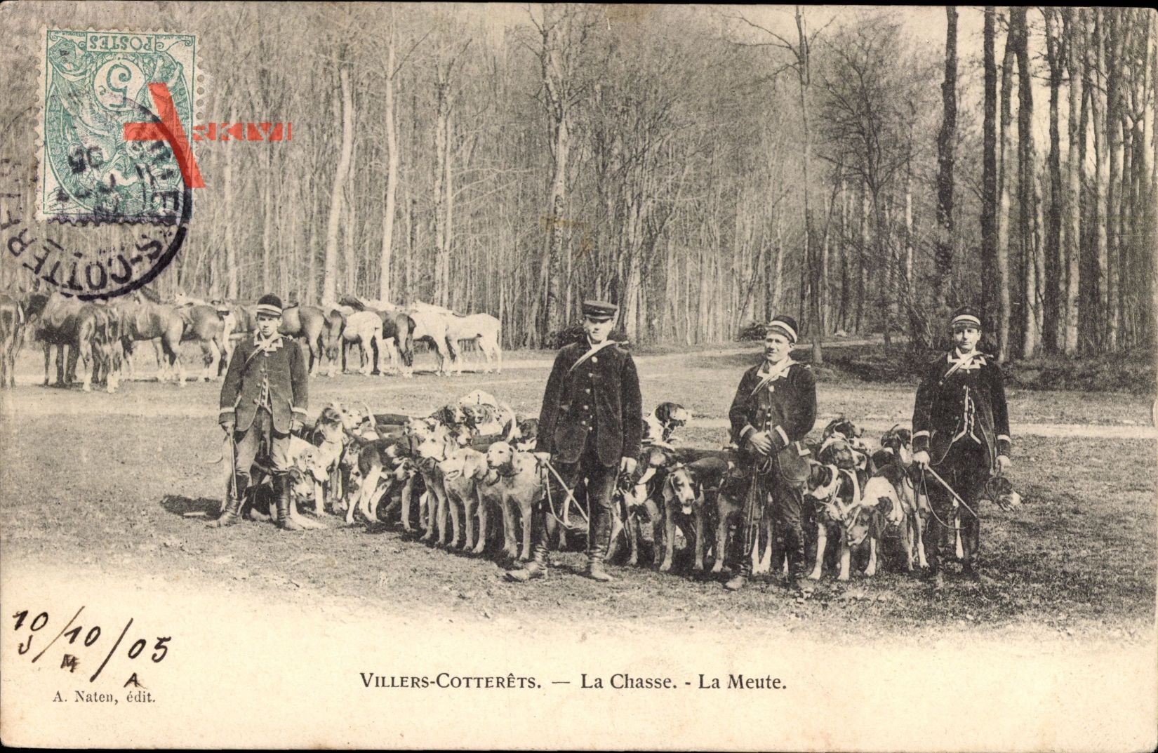 Villers Cotterets Aisne, La Chasse, La Meute, Jagd