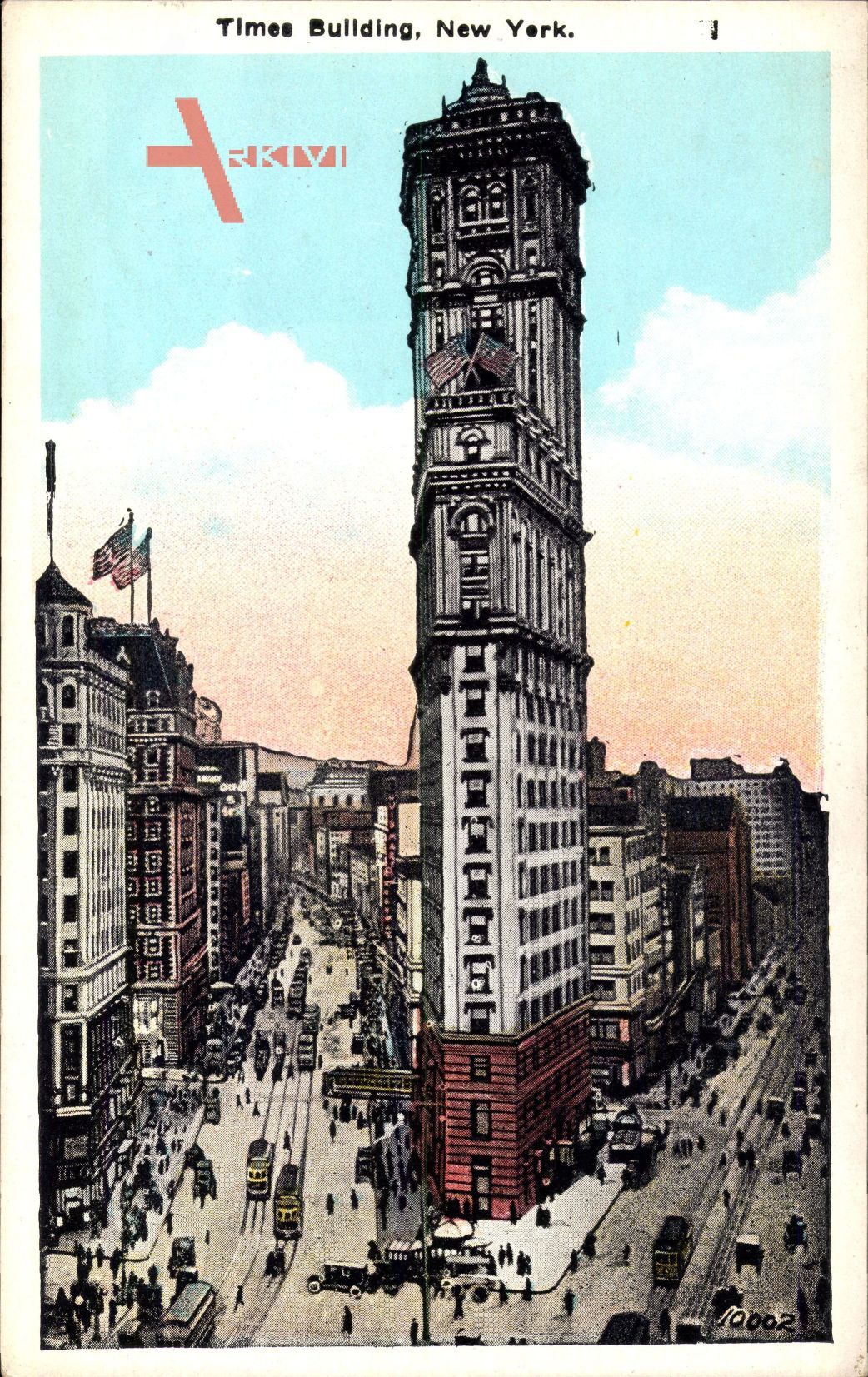 New York City, Times Building, Street Corner, Skyscraper