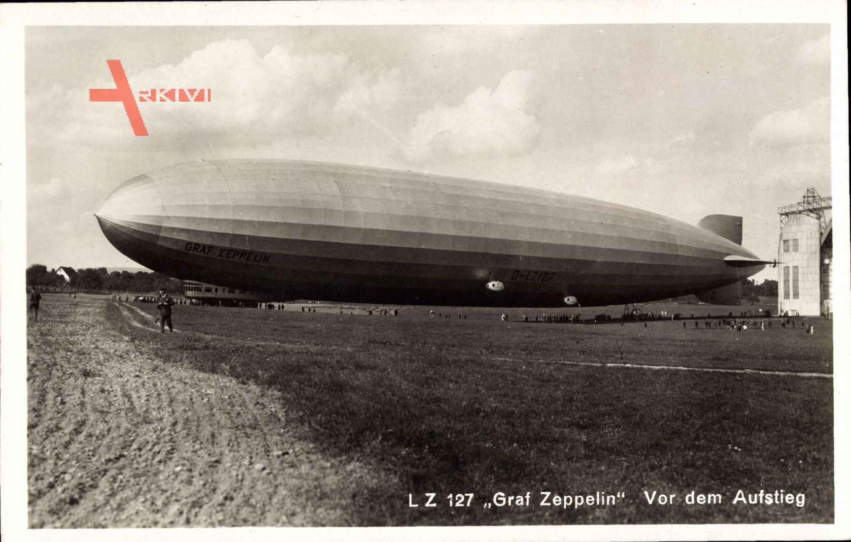 LZ 127 Graf Zeppelin, Vor dem Aufstieg, Luftschiff