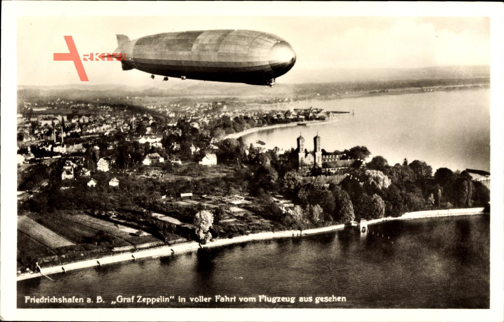 Friedrichshafen im Bodenseekreis Baden Württemberg, Graf Zeppelin, LZ 127