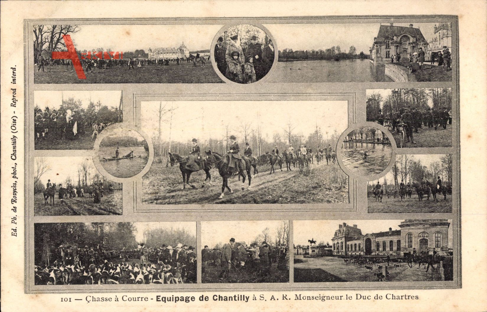 Chantilly Oise, Equipage de Chantilly, Chasse a Courre, Duc de Chartres