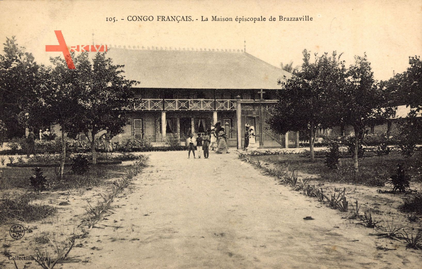 Congo Francais Französisch Kongo, La Maison épiscopale de Brazzaville