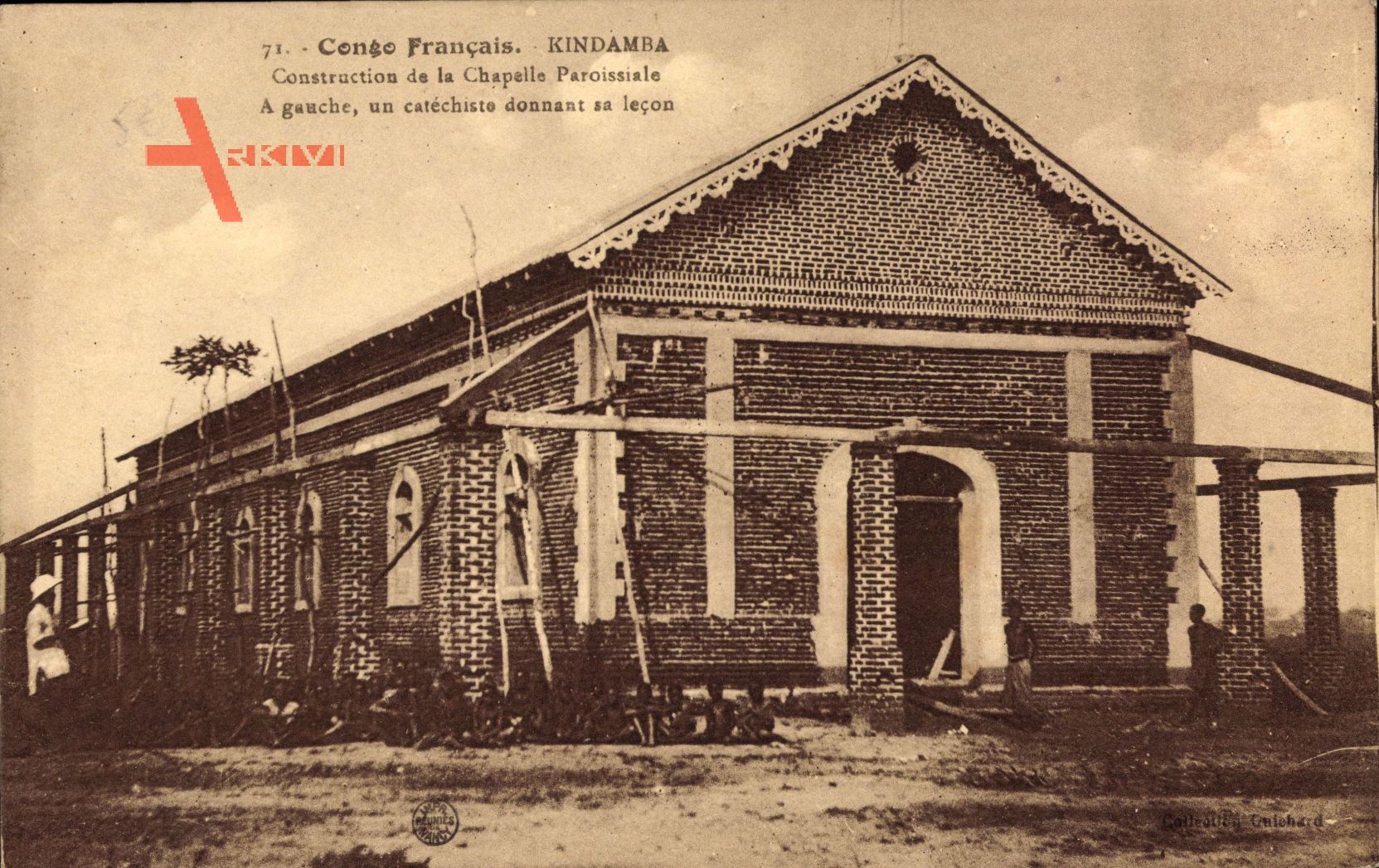 Kindamba Französisch Kongo, Chapelle Paroissiale, Construction