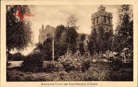 Naumburg an der Saale, Bismarck Turm mit Gartenansicht