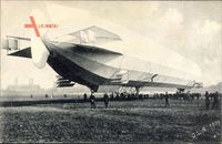 Frankfurt Main, ILA 1909, Internationale Luftausstellung, Zeppelin