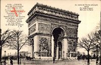Paris 8e, Arc de Triomphe de l'Etoile, Triumphbogen
