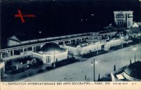 Paris, Exposition Internationale des Arts Decoratifs 1925, Vue de Nuit