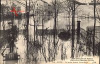 Rueil Malmaison Hauts de Seine, Crue de la Seine 1910, Avenue Victor Hugo