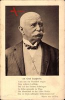 Luftfahrtpionier und Erfinder Ferdinand Graf von Zeppelin, Victor von Hüben