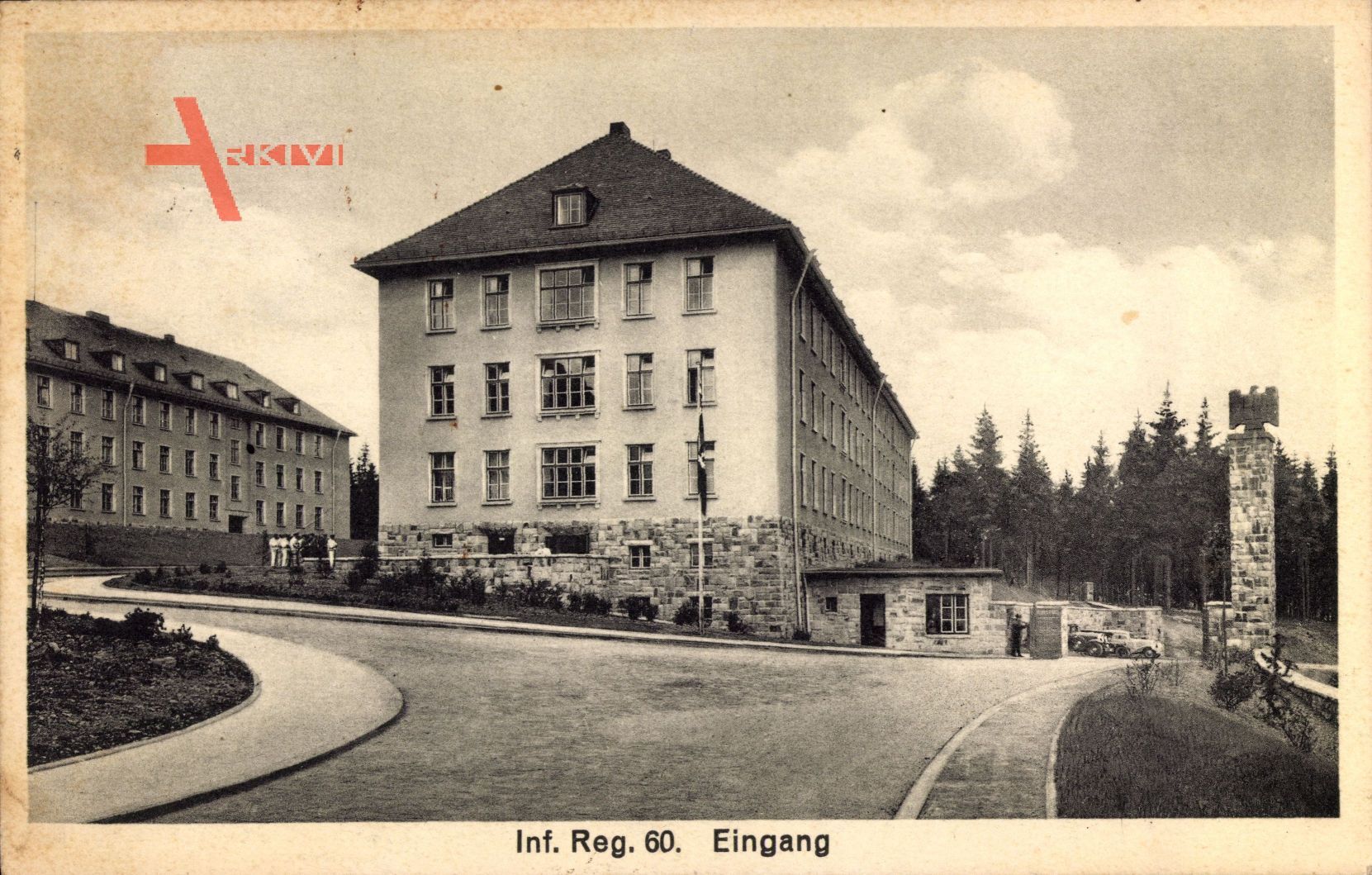 Arnsberg im Hochsauerlandkreis, Kaserne, Infanterie Reg. 60, Kaserne