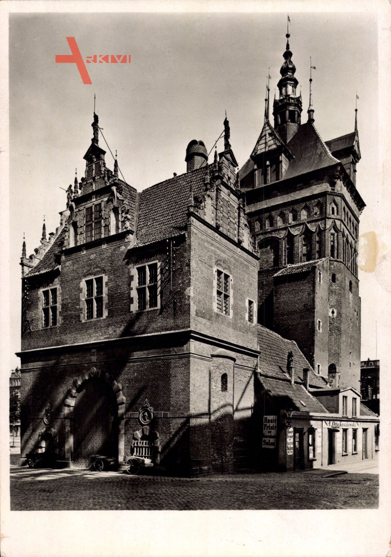 Gdańsk Danzig, Stockturm, Otto Kosalowski, Friseursalon