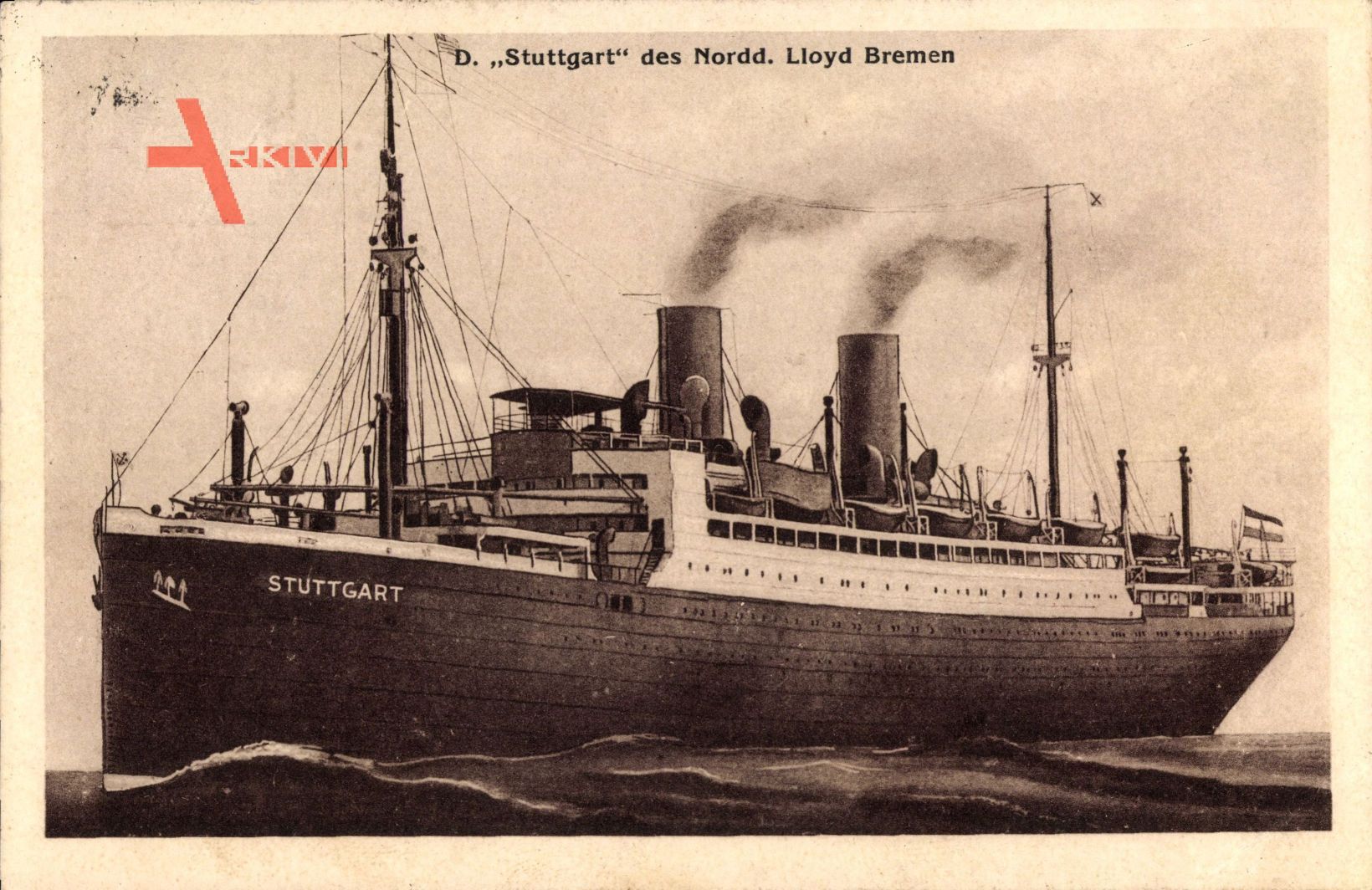 Dampfschiff Stuttgart, Norddeutscher Lloyd Bremen