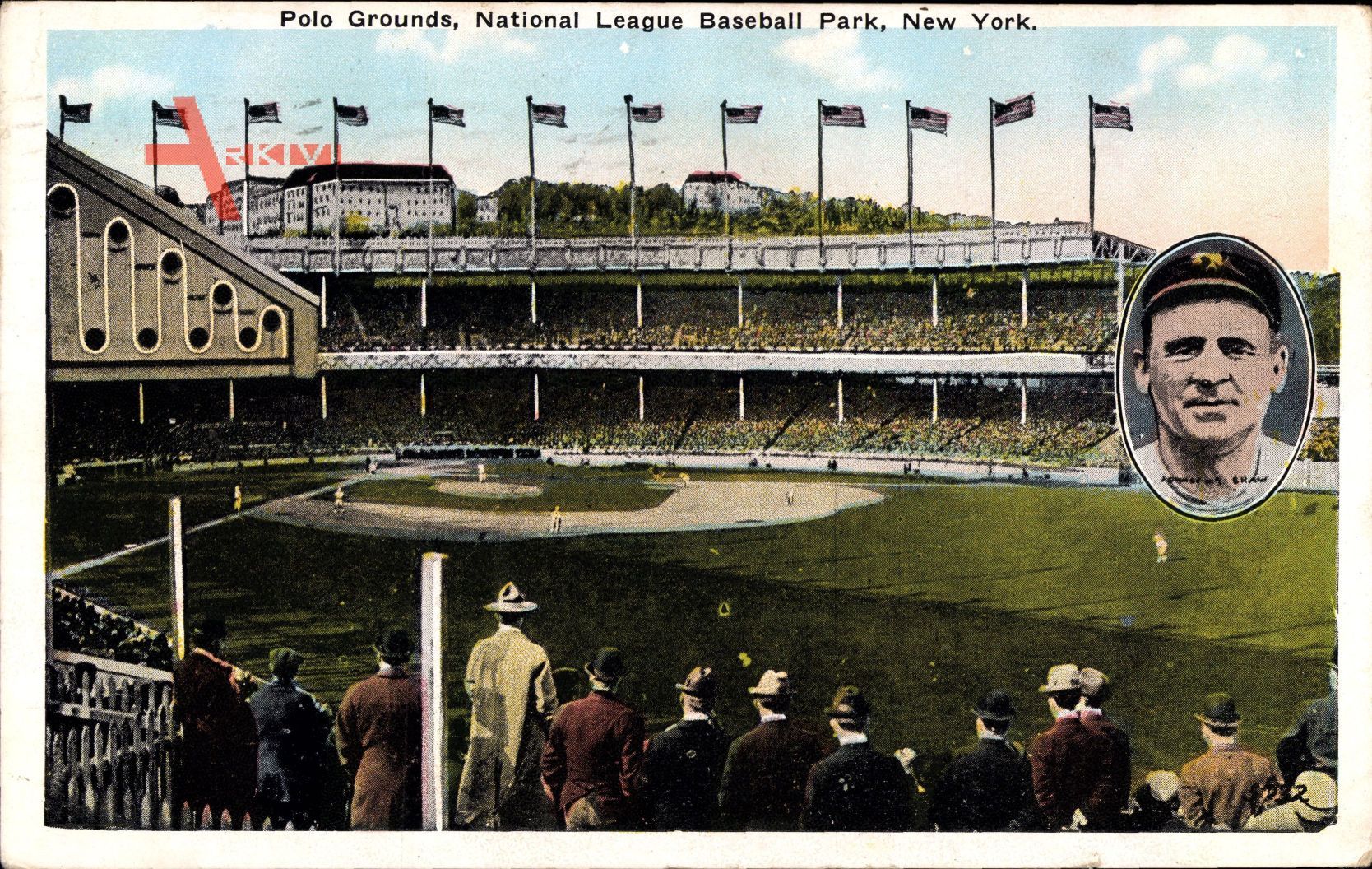 New York City USA, Polo Grounds, National League Baseball Park, Giants
