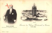 Tunis Tunesien, Président Emile Loubet, Voyage Présidentiel Avril 1903