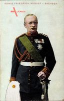 König Friedrich August III. von Sachsen, Portrait in Uniform