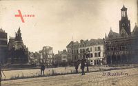Saint Quentin Aisne, Place, Marktplatz, Denkmal, Rathaus