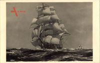 Segelschiff Ariel, Britisch, Erbaut 1865, Dreimastbark