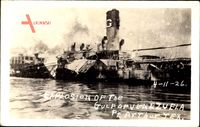 Port Arthur Texas,Explosion of the Gulf of Venezuela,Öltanker, 11.4.1926