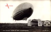 Friedrichshafen, Graf Zeppelin verlässt die Halle