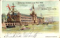Paris, Exposition Universelle 1900, Palais des Armees de Terre et de Mer