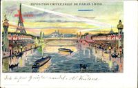 Paris, Exposition Universelle 1900, Illuminations sur la Seine