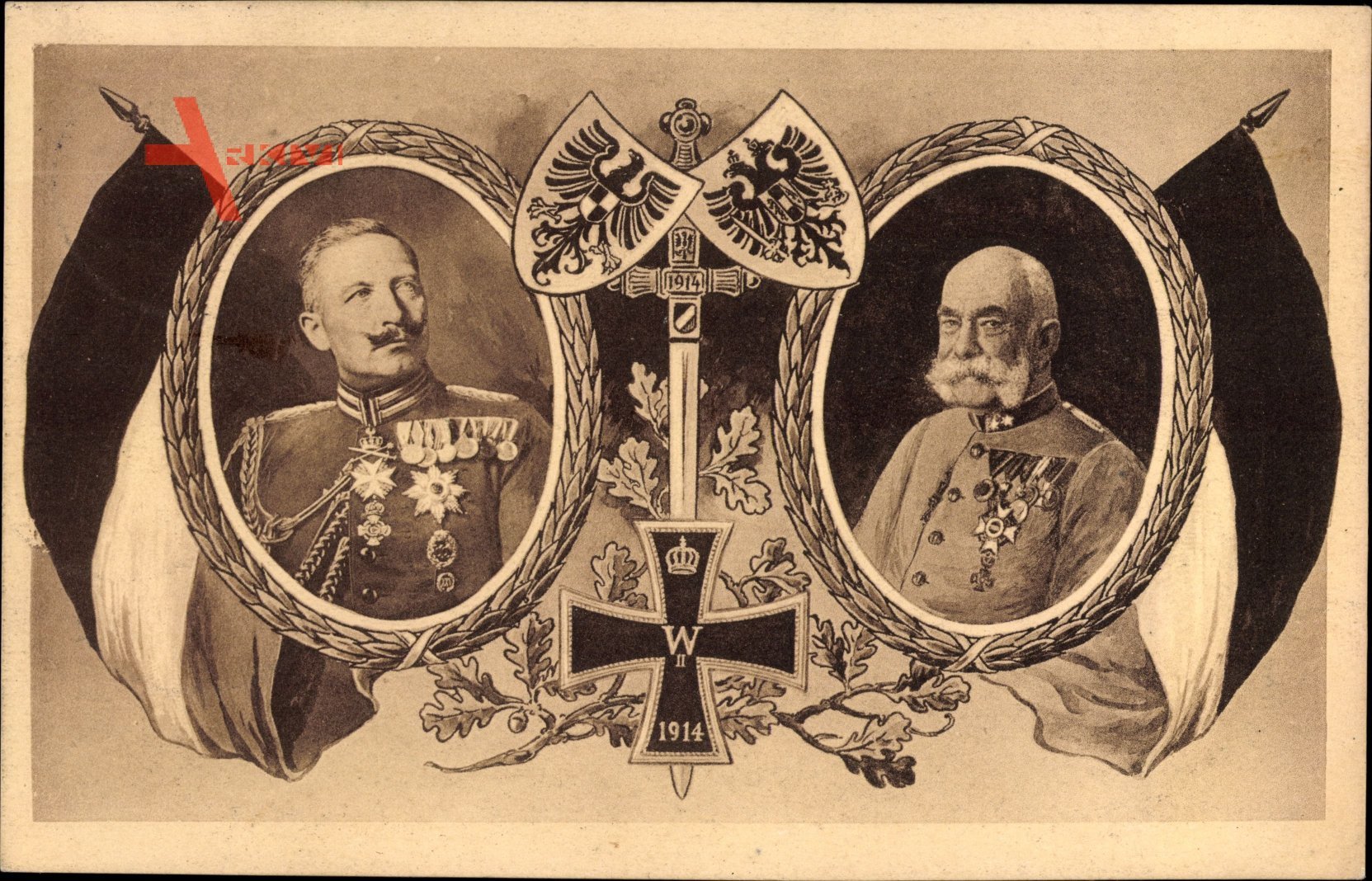 Kaiser Wilhelm II., Kaiser Franz Joseph I. von Österreich
