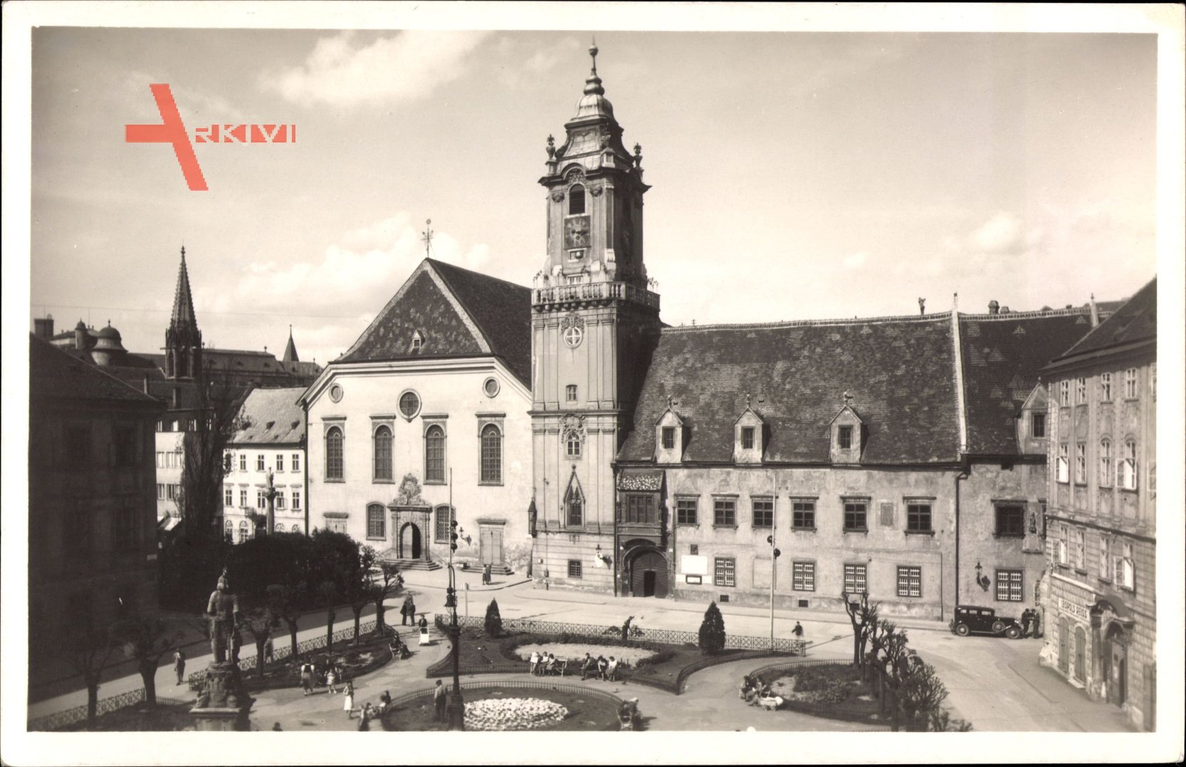 Poszony Pressburg Bratislava Slowakei, Adolf Hitler Platz, Altes Rathaus