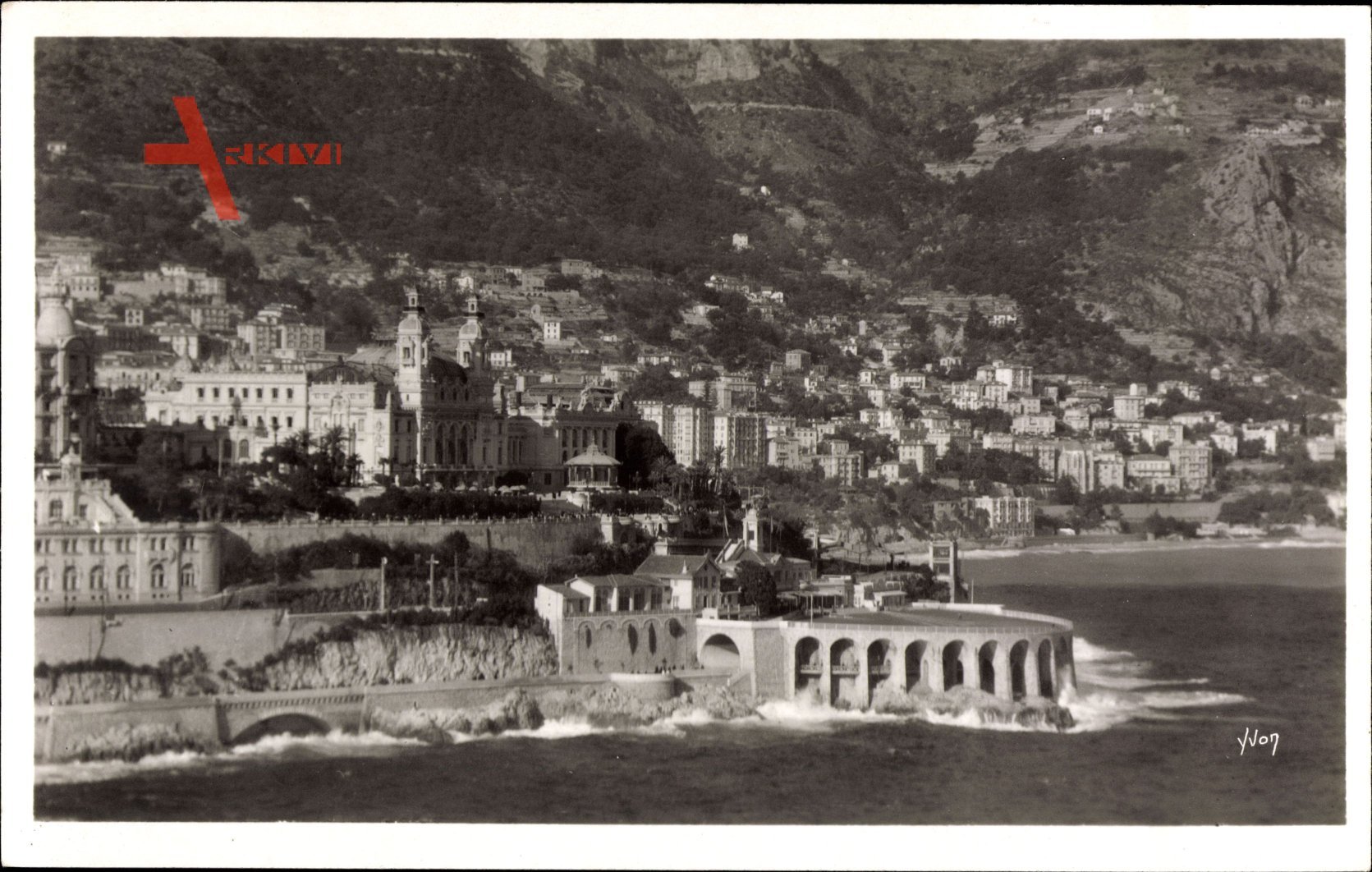 Monte Carlo Monaco, Cote d'Azur, Le Tir aux Pigeons et le Casino