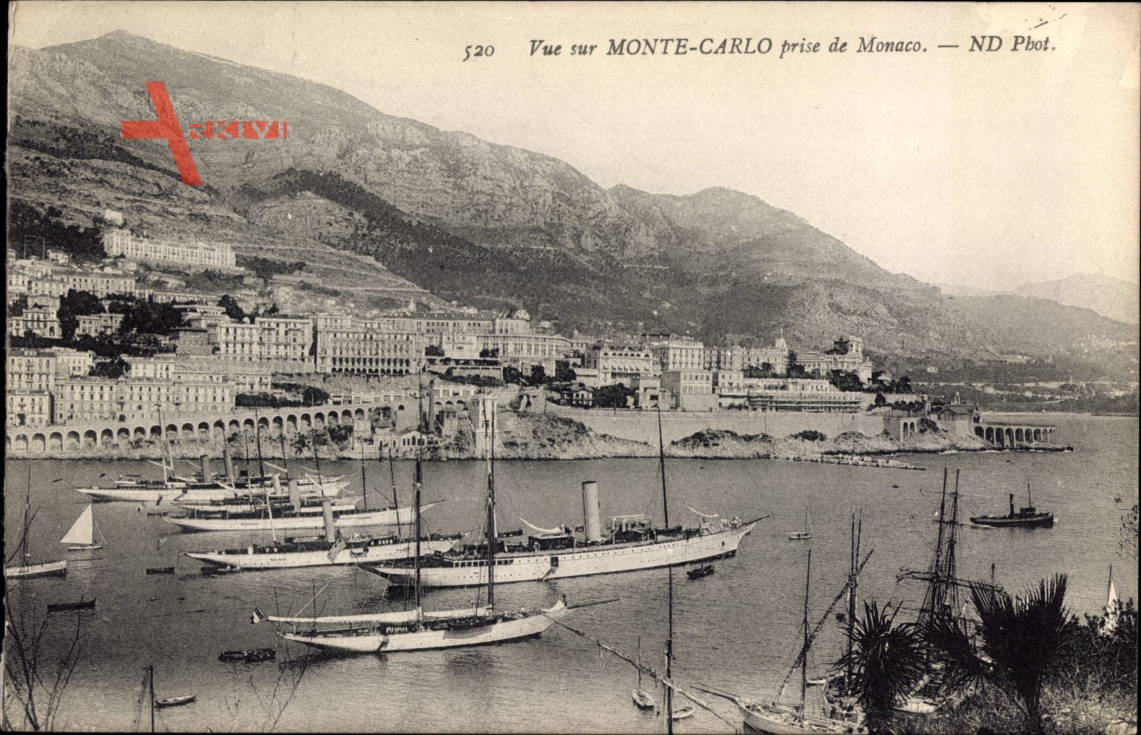 Monte Carlo Monaco, Vue sur le Port, Hafen, Yachten