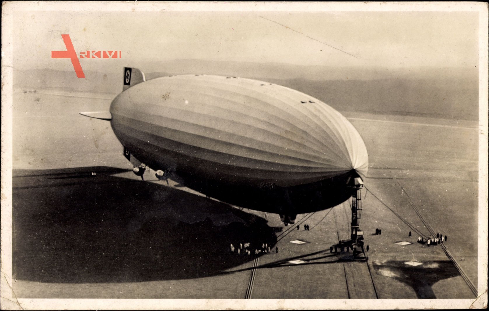 LZ 130, Graf Zeppelin, Luftschiffhafen Rhein Main