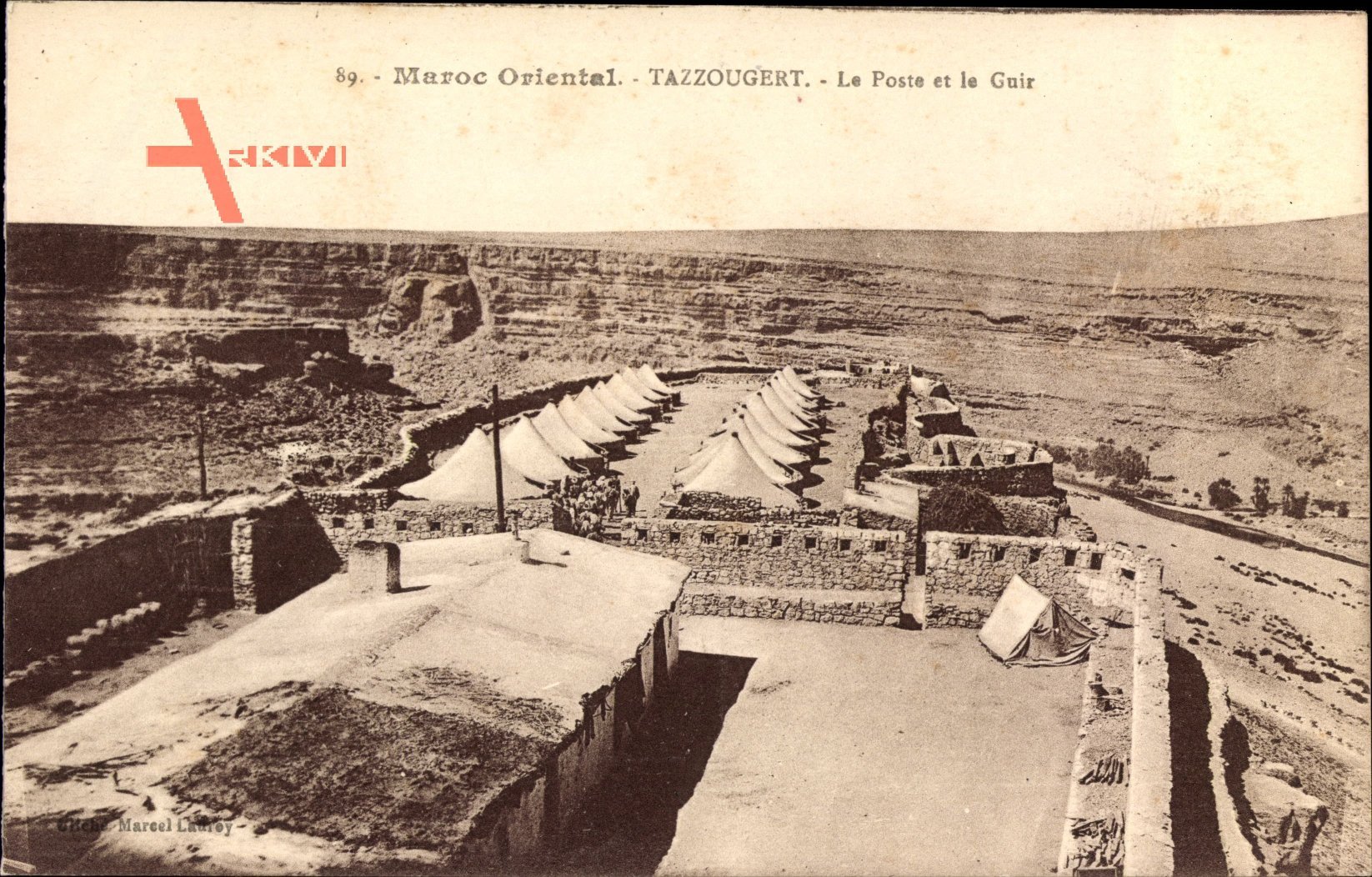 Tazzougert Marokko, Le Poste et le Guir, Militärlager