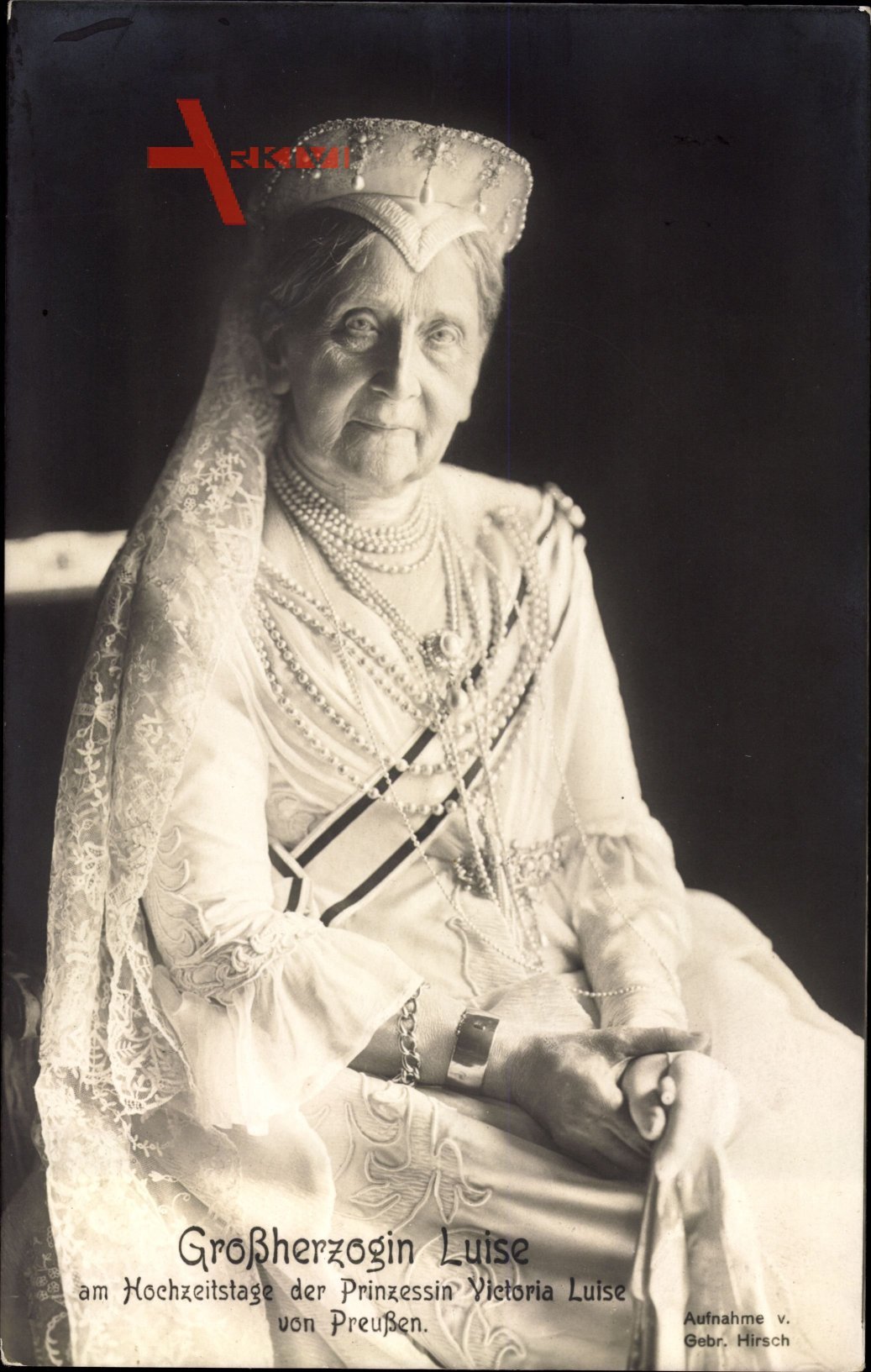 Großherzogin Luise von Baden, Hochzeitstag der Prinzessin Viktoria Luise