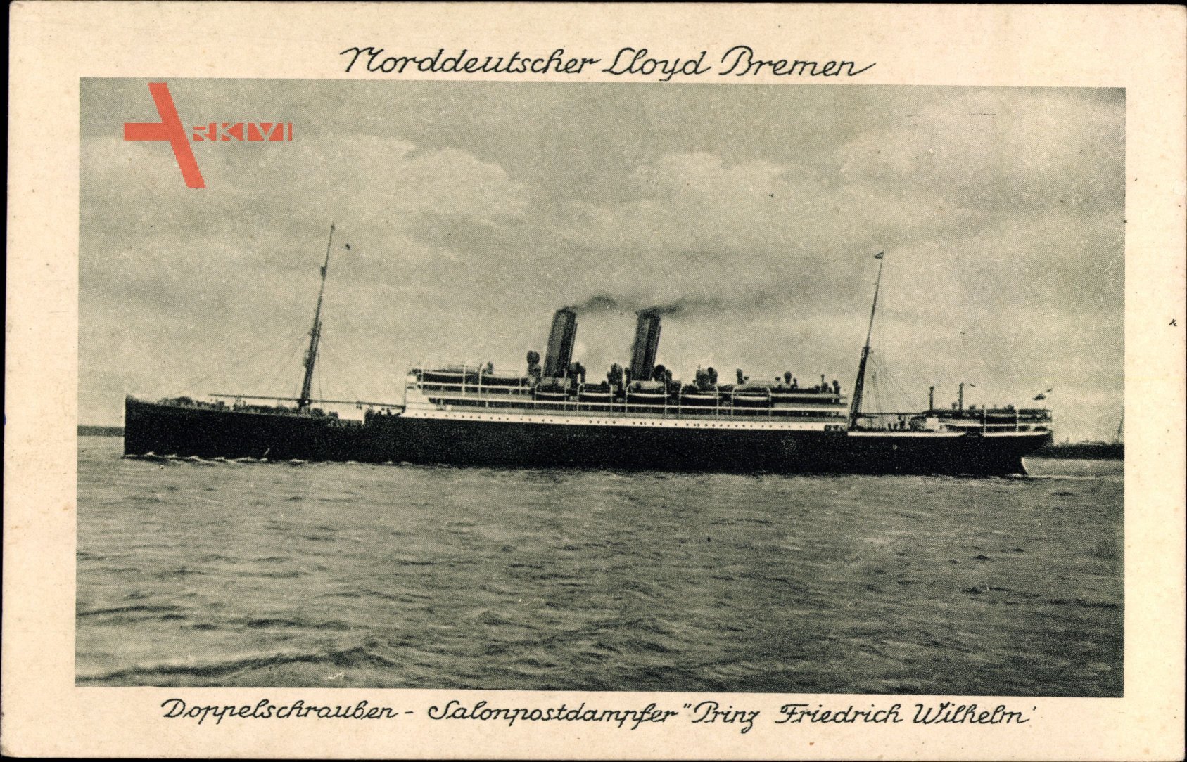 Dampfschiff Prinz Friedrich Wilhelm, Norddeutscher Lloyd Bremen