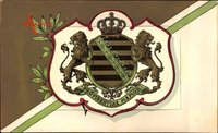 Wappen Leporello Mathilde, Anna, Johann Georg, Margarete,Ernst Heinrich