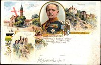 Großherzog Carl Alexander von Sachsen Weimar Eisenach, Wartburg