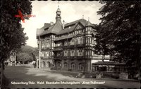 Schwarzburg im Thüringer Wald, Eisenbahn Erholungsheim Ernst Thälmann