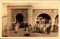 Djebel Kouif Algerien, Mine, Le café Maure, Entrée, Anwohner