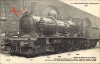 Französiche Eisenbahn, Chemin de Fer, Locomotive, Etat, Machine No. 3710