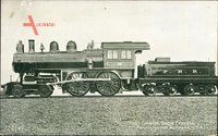 Amerikanische Eisenbahn, Four Coupled Bogie Express, Pennsylvania Railroad