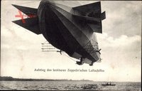 Aufstieg des lenkbaren Zeppelinschen Luftschiffes, Zeppelin