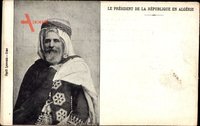 Algerien, Le Président de la République, Émile Loubet, Algerische Tracht