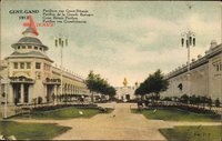 Gent Ostflandern, Expo 1913, Weltausstellung, Pavillon von Großbritannien