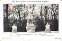 Berlin Tiergarten, Ahnen Gallerie in der Sieges Allee, Otto v. Wittelsbach