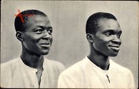 Kamerun, AEF, Deux séminaristes Ewondos, Missions des Pères du St. Esprit