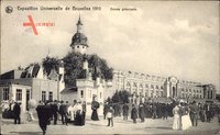 Bruxelles Brüssel, Expo, Weltausstellung 1910, Entrée principale