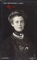 Großherzogin Hilda von Baden, Portrait, Perlenkette