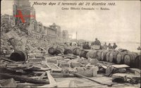 Messina Sicilia Sizilien, Terremoto del 28 dicembre 1908,Corso Vitt. Emanuele