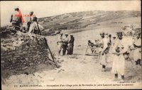 Marokko, Occupation dun village près de Merzouka, Père Laurent