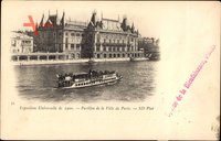 Paris, Expo, Weltausstellung 1900, Pavillon de la Ville de Paris, Neurdein