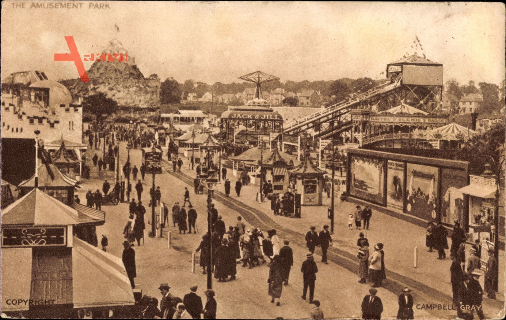 Wembley London, British Empire Exhibition 1924, Amusement Park